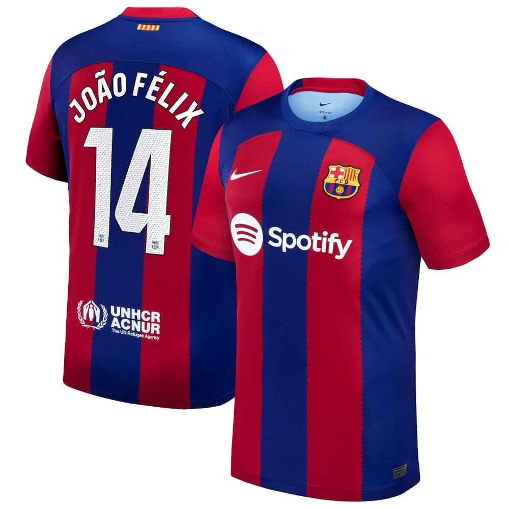 Barcelona FC João Félix 2023-24 Home Jersey